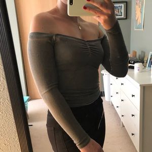 Hollister Off-The-Shoulder Top